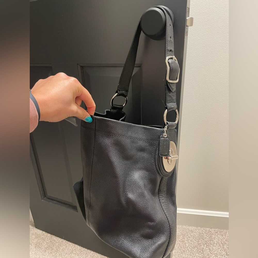 COACH PENELOPE Shoulder Bag black  Leather